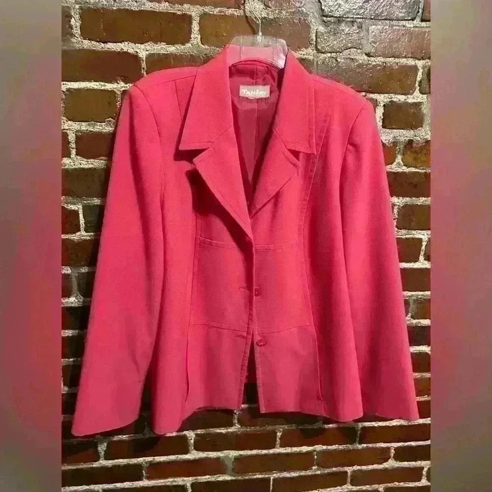 1980s Vintage TANJAY Barbie Pink Suit Jacket